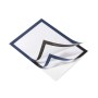 Moldura A4 Adesiva DURABLE Duraframe 4872-07 ( Azul Escuro)