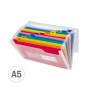 Pasta Classificadora A5 Com Fole PP Transparente