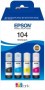 Multipack Tinteiros Epson Ecotank 104 (4 Cores)