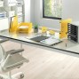 Classificador Plastico Capa Transparente Leitz (4191) Amarelo
