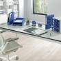 Classificador LEITZ 4191 Capa Transparente (Azul)