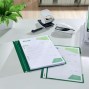 Classificador LEITZ 4191 Capa Transparente (Verde)