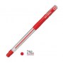 Esferográfica Uni Lakubo SG100 Ruber Grip 0.7mm Vermelho (12un)