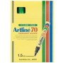 Marcador Permanente Médio 1,5mm ARTLINE 70 (Verde)
