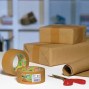 Fita Adesiva Papel Castanha Tesa (50mmx50mts)