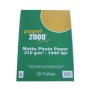 Papel Fotográfico Matte 210gr A4 InkJet