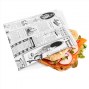 Saco Papel 34g Anti-Gordura Abertos 16x16,5cm (500un)