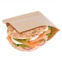 Saco Papel Anti Gordura Kraft Abertos 16x16,5cm (500un)
