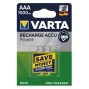 Pilhas Recarregáveis AAA 1.2V VARTA 1000mAh (2un)