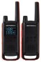Pack 2 Walkie Talkie 16 Canais Motorola T82 PMR446 + 121 Códigos Privacidade Alcance até 10Km Autonomia (18h)