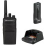 Pack 2 Walkie Talkie 8 Canais Motorola XT420 PMR446 + 219 Códigos Alcance 9Km Autonomia 20h