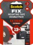 Fita Adesiva Dupla face Scotch-Fix para Exterior Branca (19mm x 5mts)