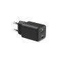 Carregador USB-C e USB-A CoolBox GAN 25W Carregamento Rápido 3.0 Power Delivery (1x USB-C|1x USB-A) 