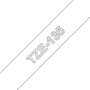 Fita Laminada BROTHER TZ / TZe135  Branco / Transparente (12mmx8mts)