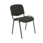 Cadeira de Visitante ISO Tecido Preto