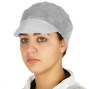  Boné com pala, em polipropileno, 40 gr/m2, ideal para refeitórios e cozinhas