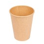 Copo 360ml Cartão Kraft Bebidas Quentes (50un)