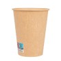 Copo 360ml Cartão Kraft Bebidas Quentes (50un)