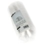 Tampa Redonda 9,5cm PET Transparente Cúpula Sem Orifício (50un)