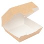 Caixa Hambúrguer 13x12,5x6,2cm THEPACK Natural (50un)