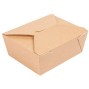 Caixa Cartolina Kraft 1350ml THEPACK 15,2x12,1x6,5cm (50un)