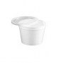 Caixa Alimentar PP Plástico Redonda C/Tampa 500ml (Pack 50un)