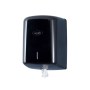 Dispensador Toalhas Rolo Extração Central WOSH Preto