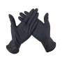  Luvas Pretas Nitrilo Sem Pó Tamanho (S)
