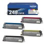 Pack Toners Brother TN-248VAL 4 Cores (4x 1000 Páginas) Original