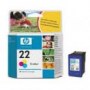 C9352A  Inkjet Cartridge HP nº 22 Color (165 Pages)
