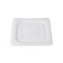 Tampa Recipiente Frios 1/6 RUBBERMAID Flexível Branco 176x162mm