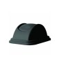 Contentor Papeleira Com Tampa Basculante Preto (26,6 Litros)