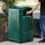 Contentor Lixo RUBBERMAID Landmark Serie II Verde (189,3Litros)